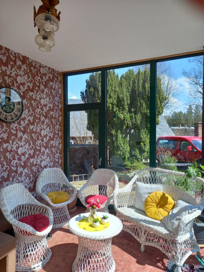 Familienfreundliche Ferienwohnung Erzgebirge 施内贝格 外观 照片