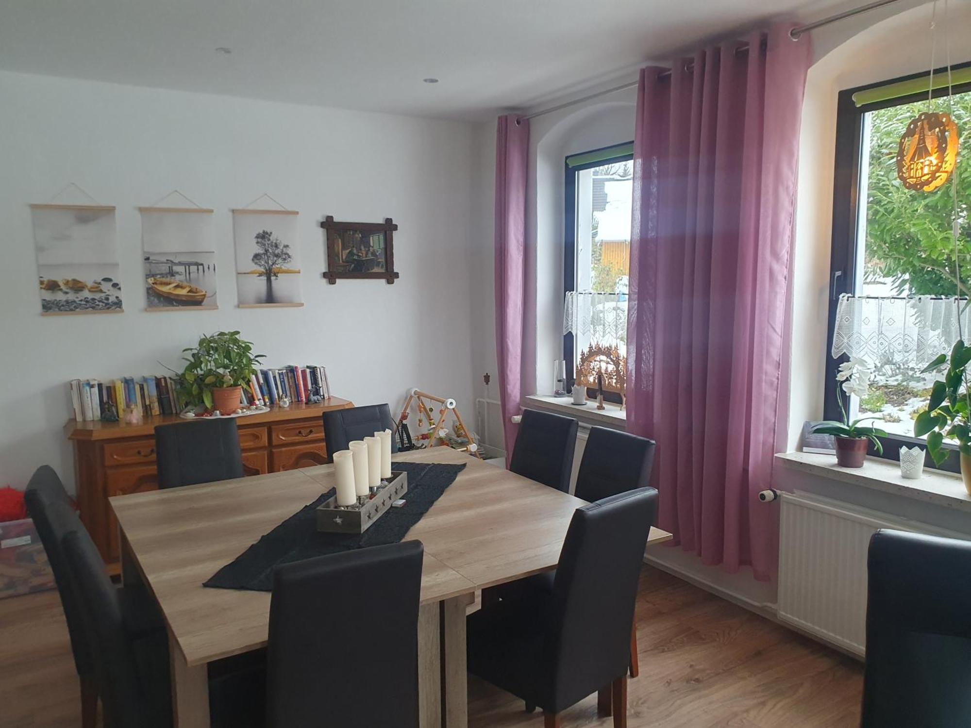 Familienfreundliche Ferienwohnung Erzgebirge 施内贝格 外观 照片