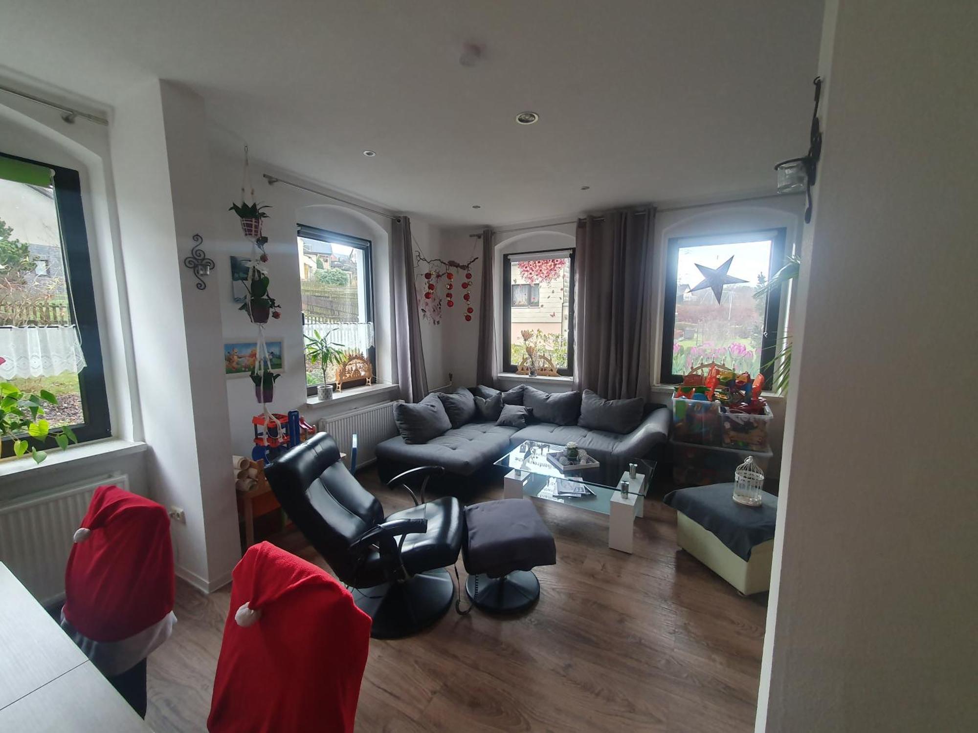 Familienfreundliche Ferienwohnung Erzgebirge 施内贝格 外观 照片
